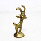 Bronze ibex by Walter Bosse