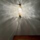 Set of 2 Murano Glass Wall or Ceiling Lamps by Carlo Nason for Mazzega