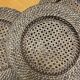 Lot de 4 Assiettes de présentation en rotin osier vintage