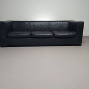 Wittmann leather sofa Camin by Paolo Piva