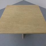 Italian Travertine Coffee Table, 1970s