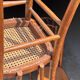 6 chairs bistro old cannage