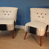 Paire de fauteuils