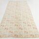 5x10 Floral Pattern Beige & Red Vintage Rug, 153x315Cm