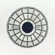 Large Mid-Century Glass Ceiling Light from Limburg, Germany, 1960s
