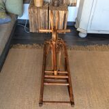 Rattan rocking horse