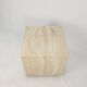 Italian Travertine Side Table, 1980's
