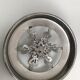 Glass tin lid candy