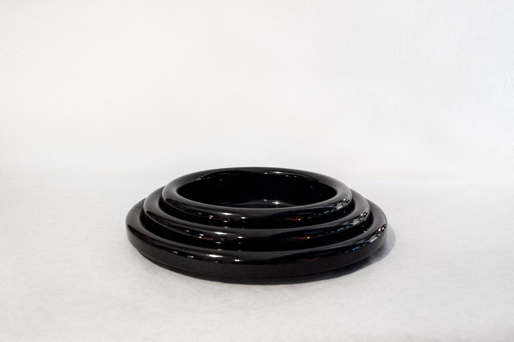 Metal centrepiece by Gianfranco Frattini for Progetti, 1970s, set of 3.