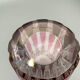 Vase rouleau fuschia Val Saint Lambert