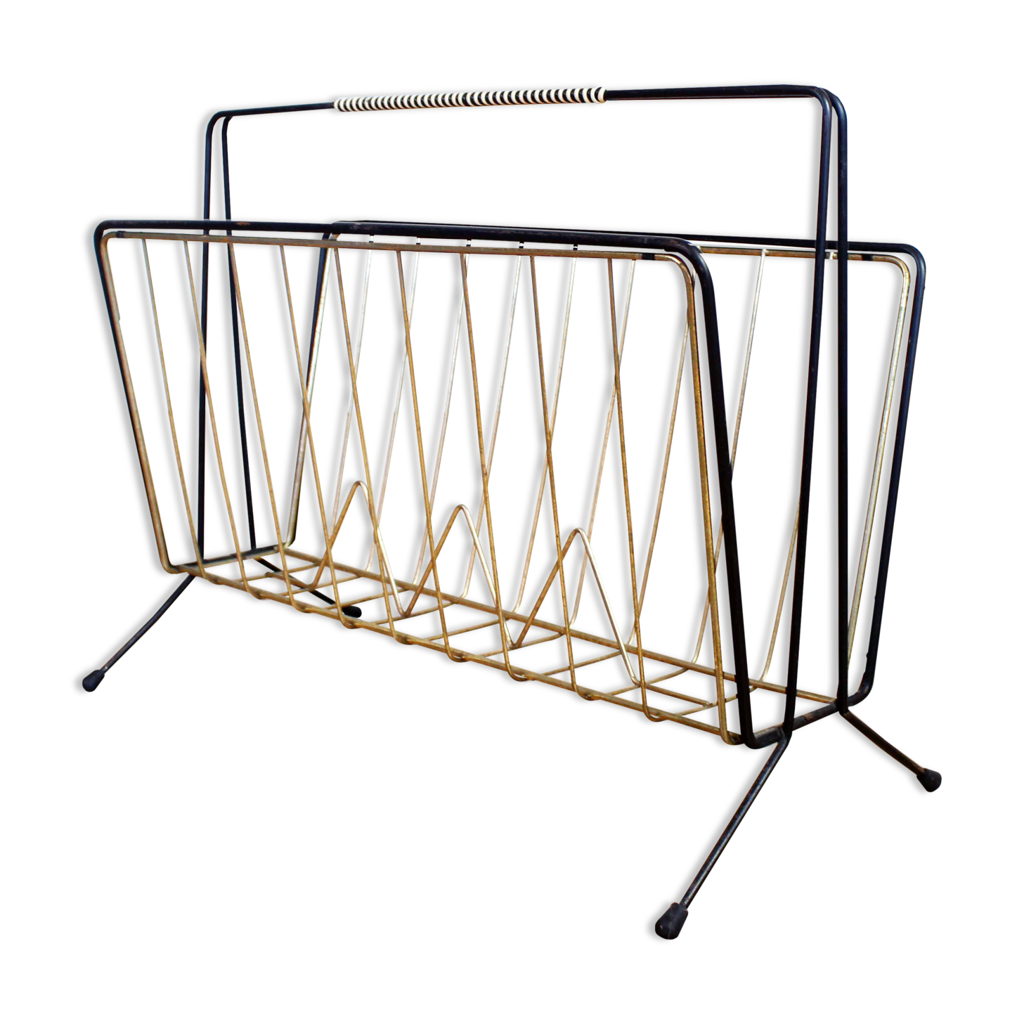 Vintage magazine holder