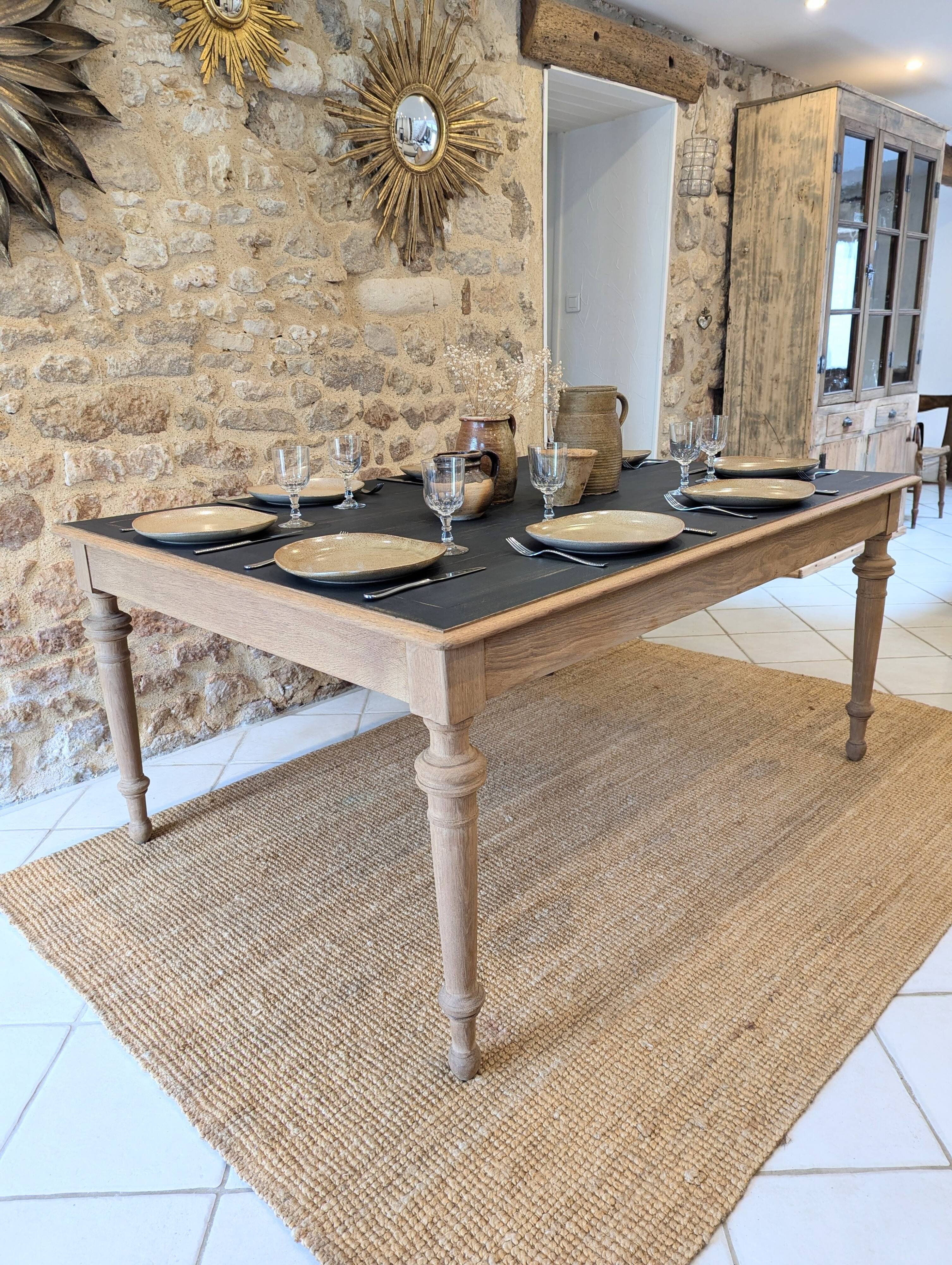 Old oak table