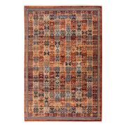 Antique red oriental Persian carpet in wool