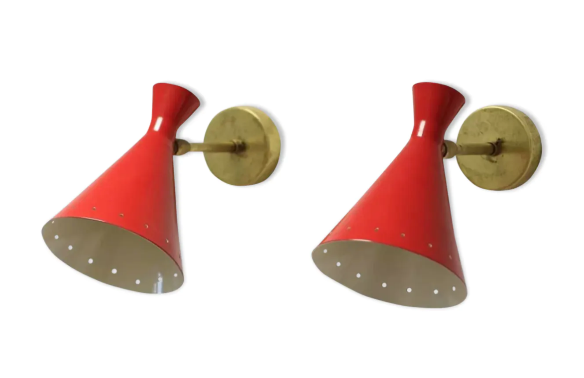 Pair of Italian style wall sconces 50