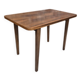 Smart 1960s Folding Coffee Table – Polish Mid-Century Modern – Restored Wal