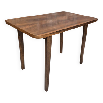 Smart 1960s Folding Coffee Table – Polish Mid-Century Modern – Restored Wal