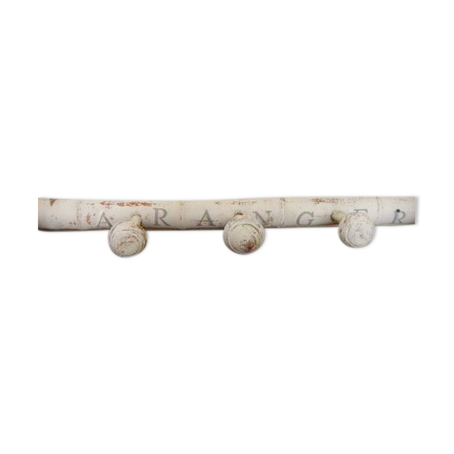 Old wall coat rack