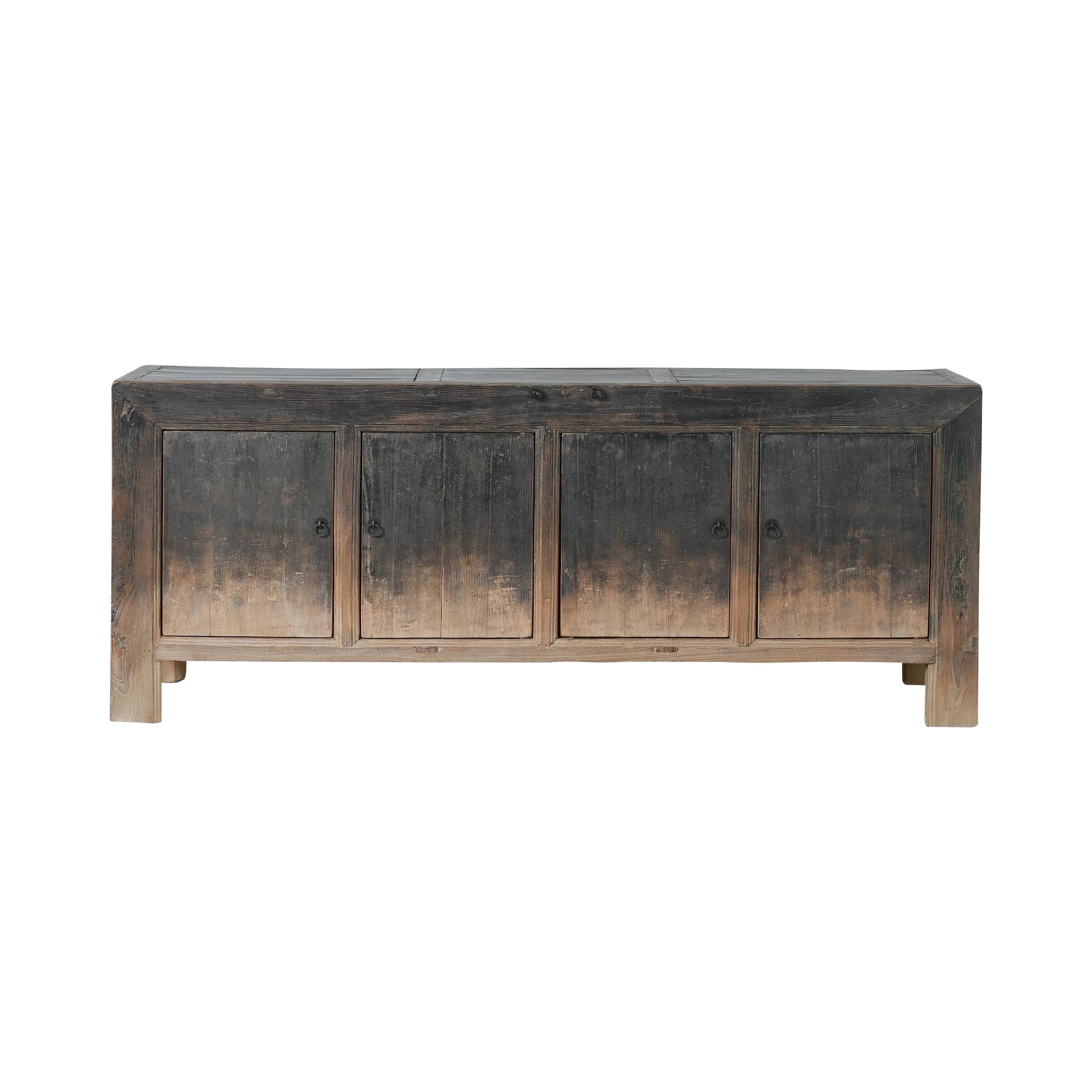 Qingdao - Antique Chinese buffet in solid elm no. 15