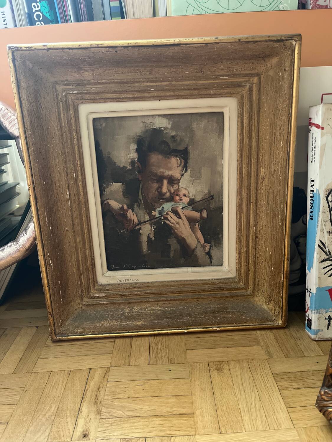 Oil on canvas Jean D'esparbes