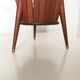Cache pot scandinave tripode en teck