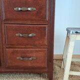 Asymmetrical Art Deco wardrobe