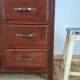 Asymmetrical Art Deco wardrobe