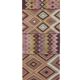 Vintage Turkish hallway rug 77x454 cm