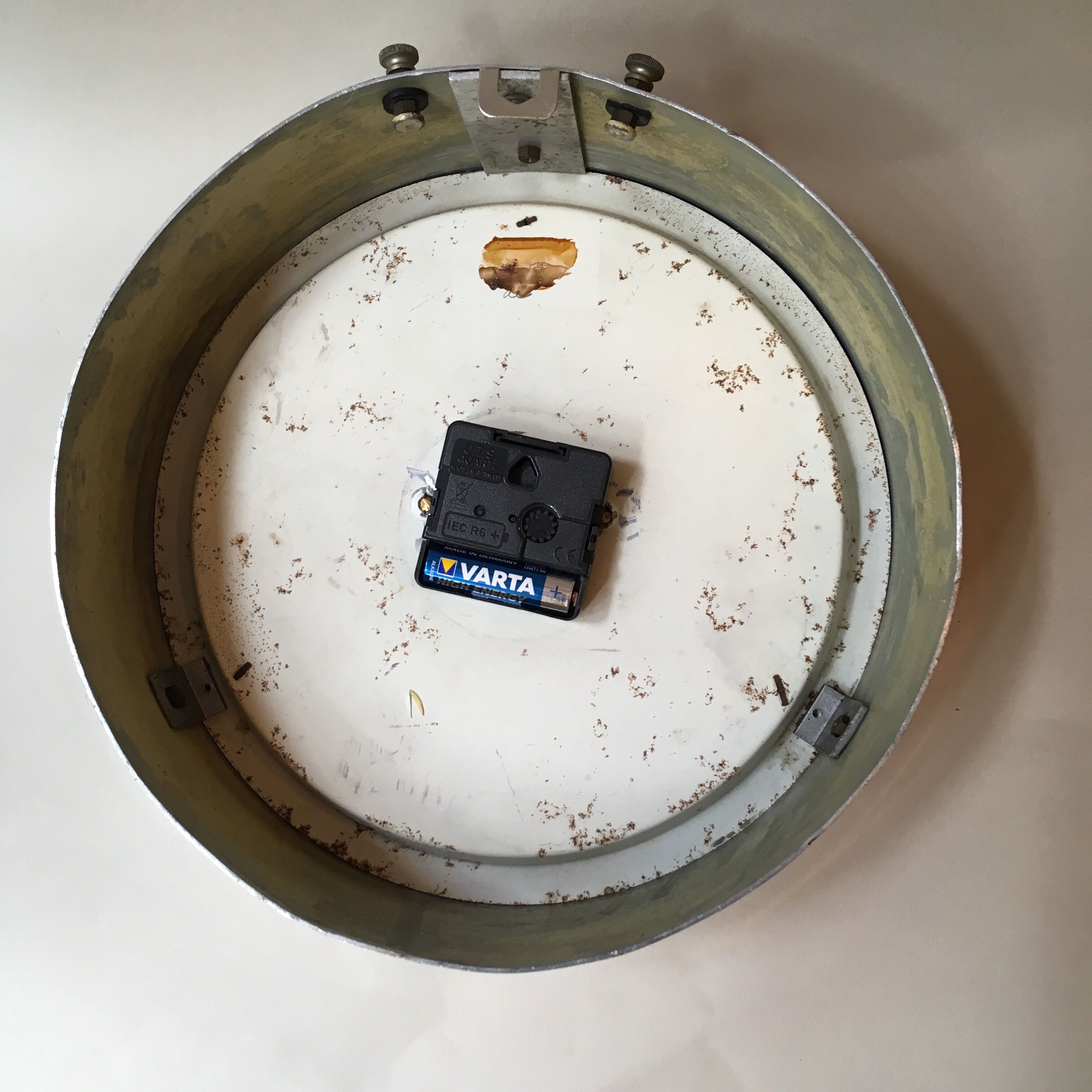 Industrial clock from the 1950s