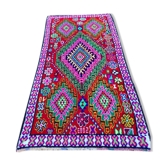 Carpet boucherouite 295 x 140 cm