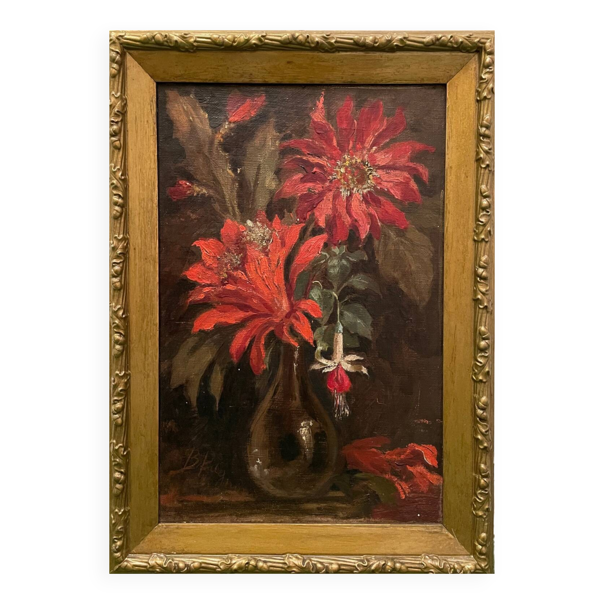 Still life with red flowers 20th century