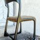 Set of four Baumann Bémole chairs "sled"