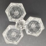 Saleron triple en verre – 1024DA10