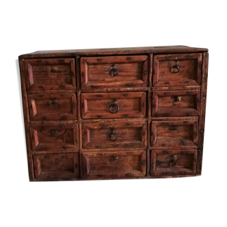 Meuble de métier à multiple tiroirs