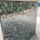 80s granite coffee table