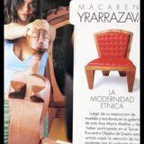 Art furniture Chili conversation sofa Macarena Irarrázaval