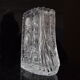 Vase,cut crystal glass,bohemia in the 1960's.