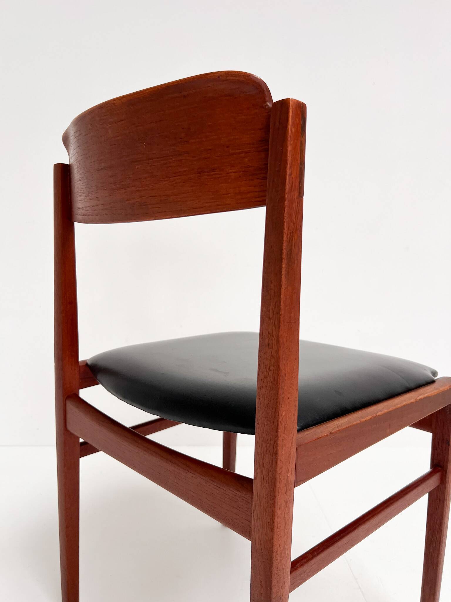 Set Mid Century Danish dining chairs attributed to Korup Mobelfabrik, 1960s