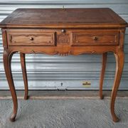 Sloping desk, writing table in Louis XV style
