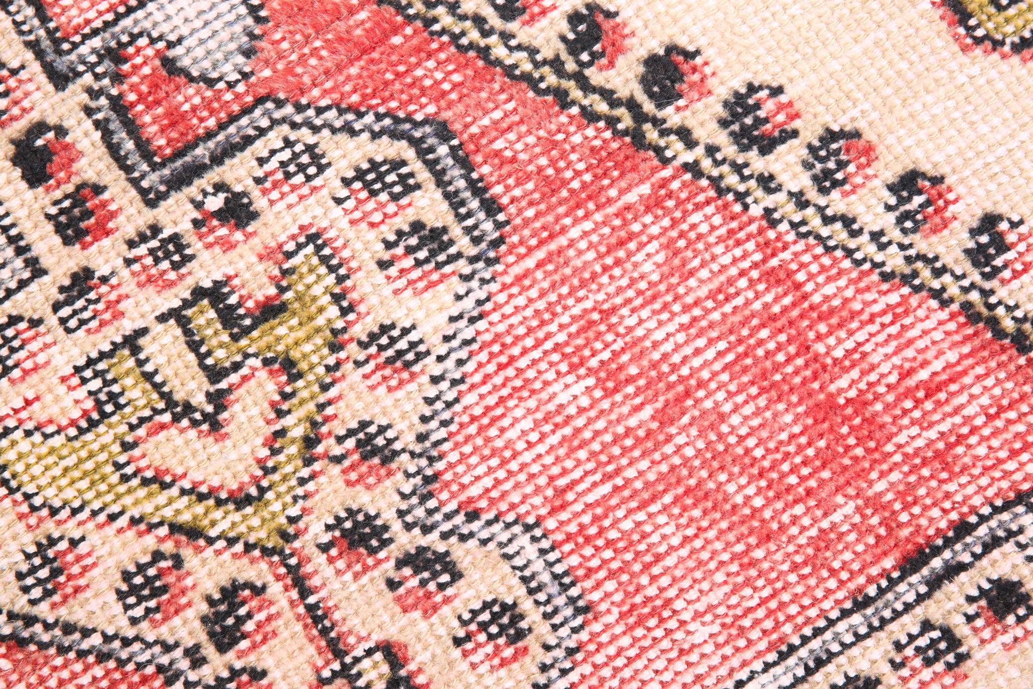 4x6 red turkish vintage rug, 4x6 handmade vintage rug