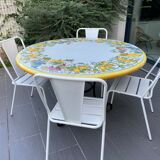 Lava stone table italian design from florence