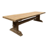 Immense table de ferme en chêne massif