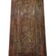 Table basse plateau porte indienne en bois teck
