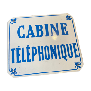 Plaque émaillée ancienne