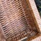 Vintage rattan chest of drawers