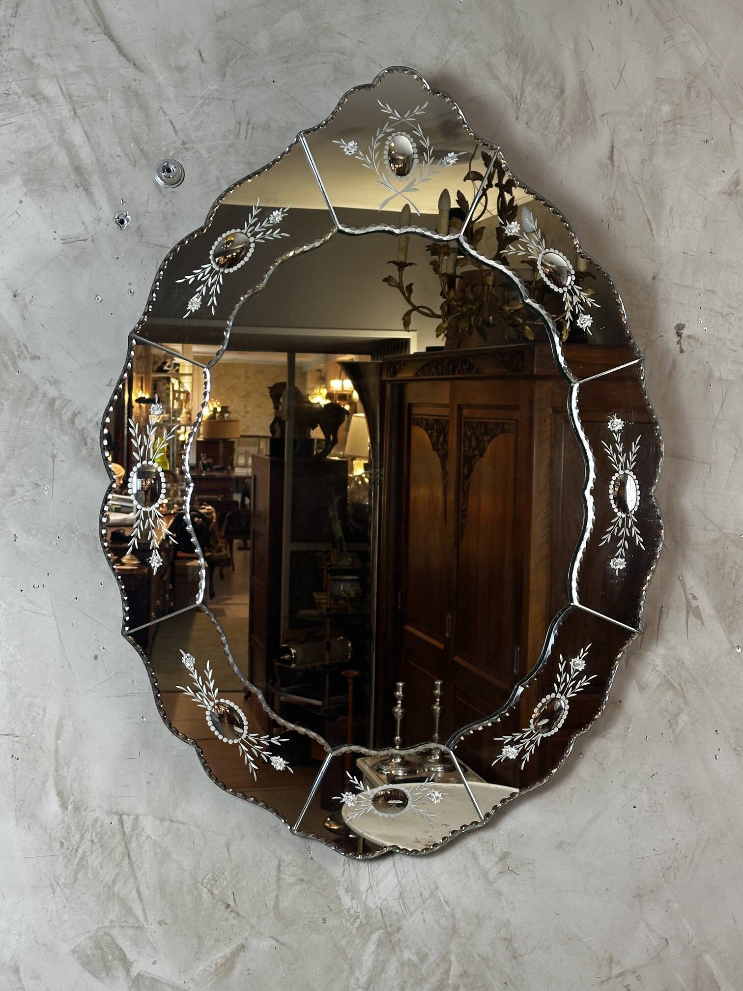 Miroir vénitien 1960