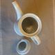 Coffeemaker Melitta 70's white vintage ceramic