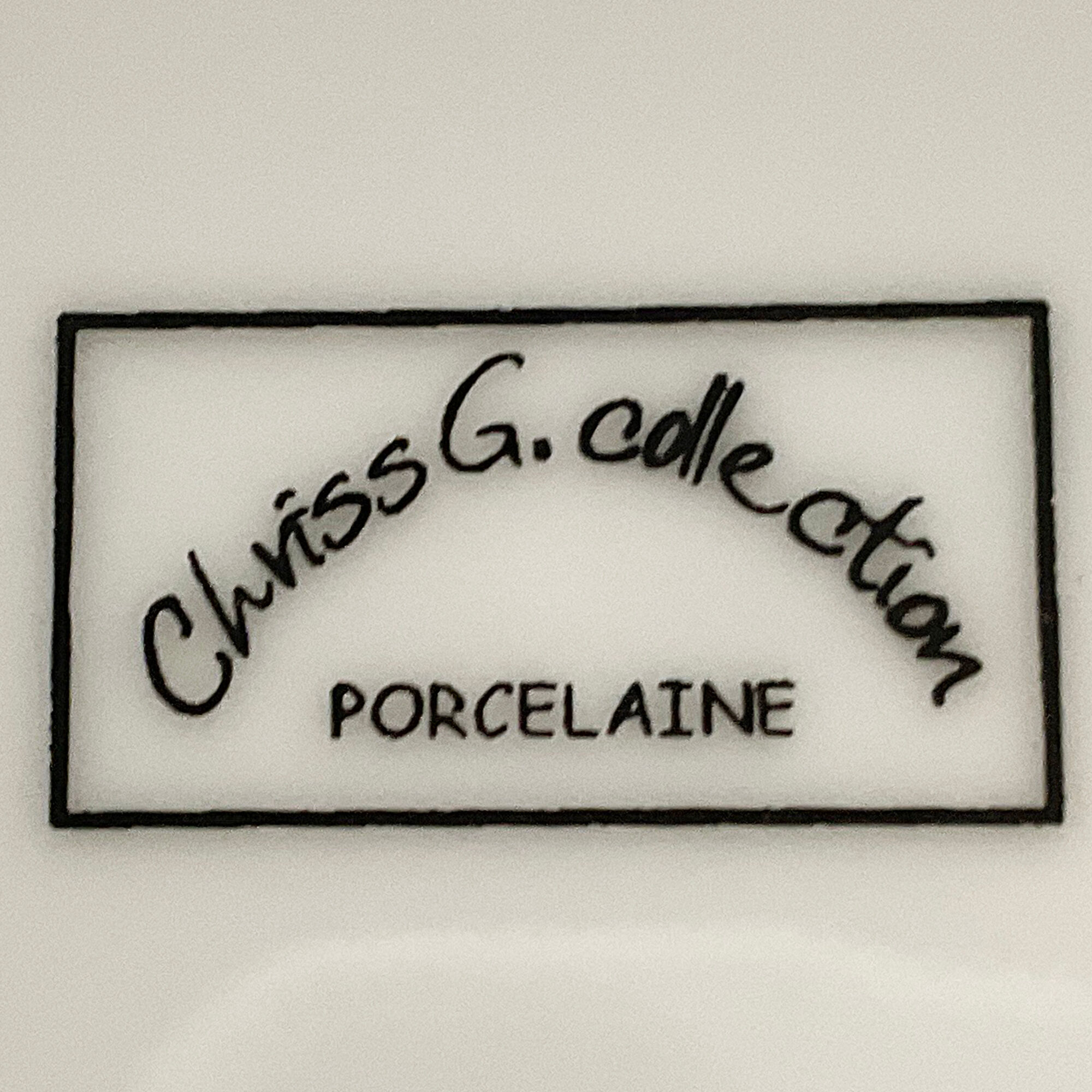 Lot de 6 Assiettes Creuses « Chriss G. Collection »