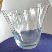 Crystal handkerchief vase, circa 1930