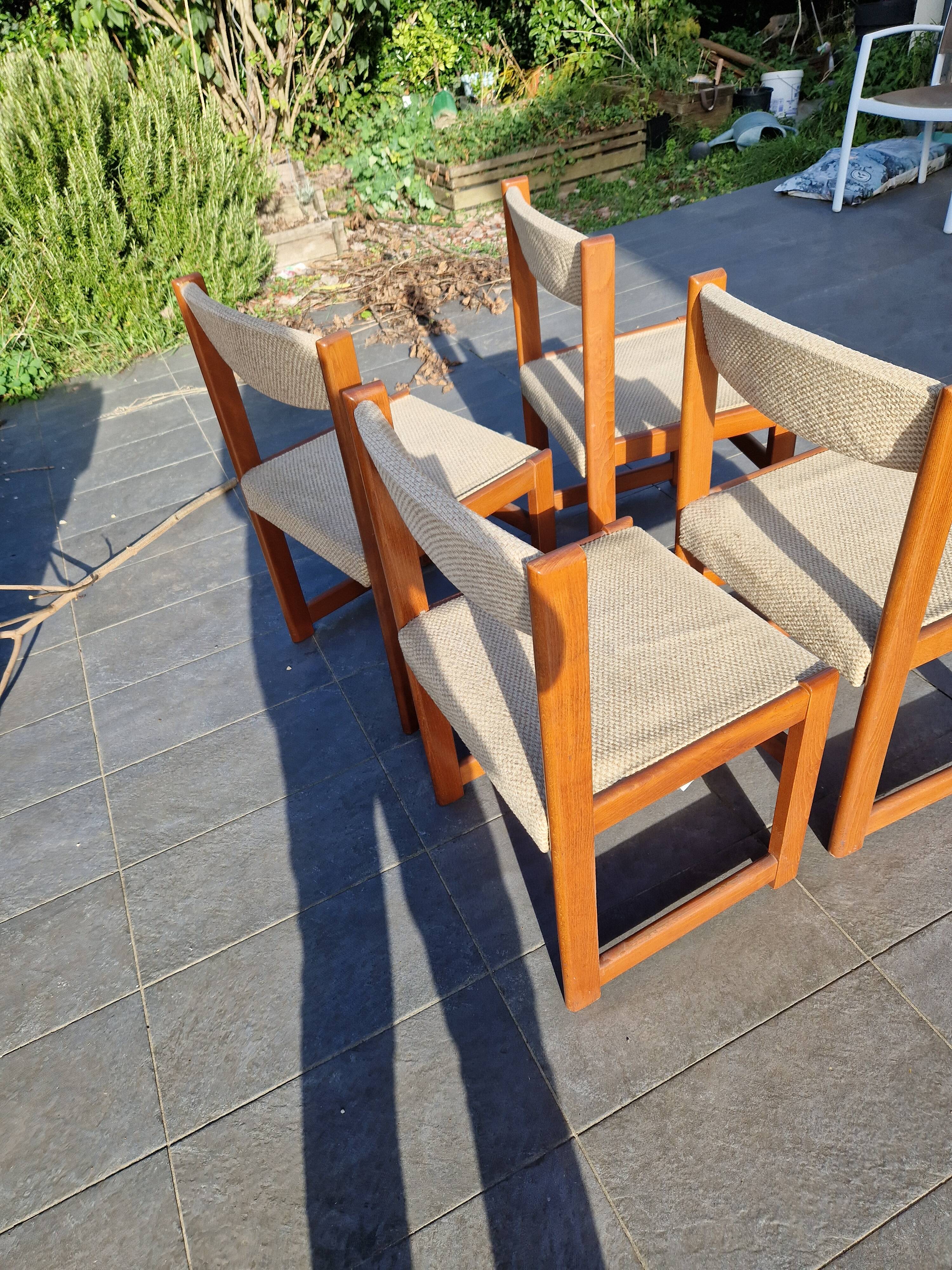 lot de 4 chaises
