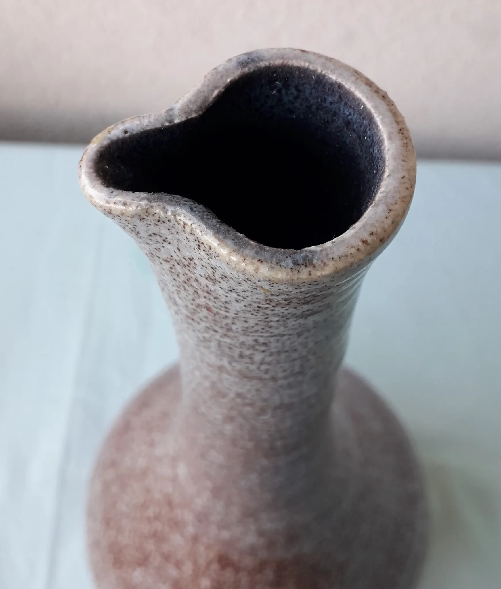 Vase soliflore ou pichet en céramique Accolay